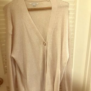 Soft pink American eagle cardigan